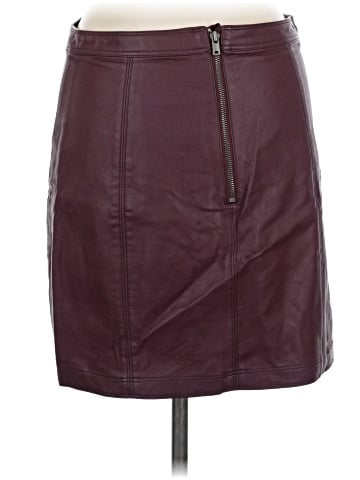 Abercrombie & Fitch Faux Leather Skirt (view 2)