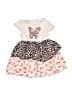 Little Lass 100% Polyester Ivory Dress 12-18 MO / 18 MO - photo 1