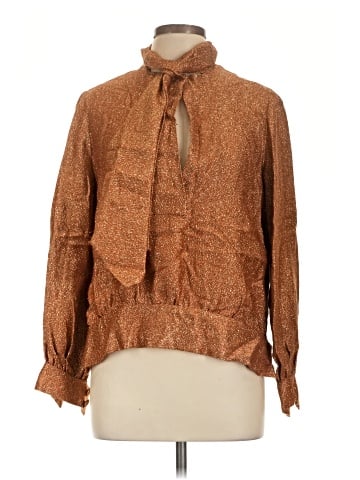 Geoffrey Beene Long Sleeve Blouse (view 1)