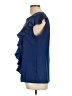 Spiegel Blue Sleeveless Blouse Size 12 - photo 5