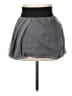 Zara Basic 100% Polyester Solid Gray Casual Skirt Size L - photo 2