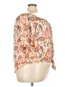 rue21 100% Polyester Orange Short Sleeve Blouse Size 3X - photo 4