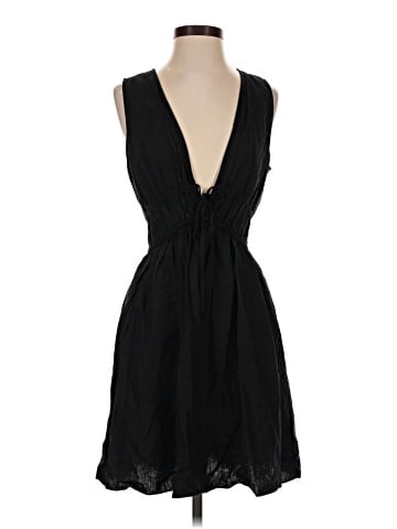 Madewell Sophia Deep-V Mini Dress (view 1)