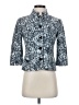 Worth New York Paisley Blue Blazer Size 2 - photo 1