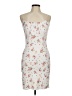 No Comment Floral White Cocktail Dress Size M - photo 1