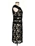 Connected Apparel Black Cocktail Dress Size 6 - photo 4