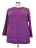 Woman Within Purple Pullover Sweater Size 22 (1X) - photo 1