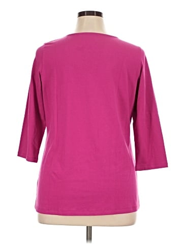 Jessica London 3/4 Sleeve T-Shirt (view 2)