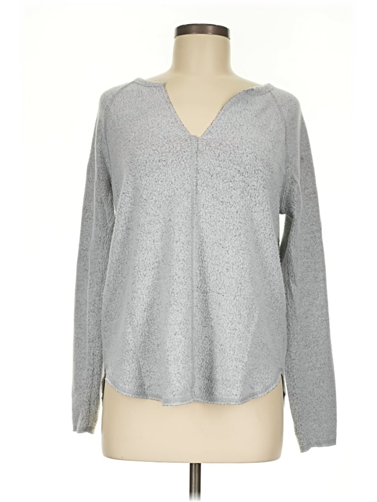 Pre-owned Socialite Pullover Sweater In Silver