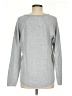 Socialite Metallic Silver Pullover Sweater Size M - photo 2