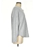 Socialite Metallic Silver Pullover Sweater Size M - photo 4
