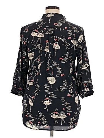 Cals 3/4 Sleeve Blouse (view 2)