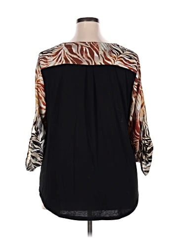 Tacera 3/4 Sleeve Blouse (view 2)