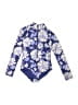Gap Kids Floral Blue Rash Guard Size L (kids) - photo 1