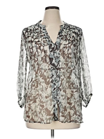 Avenue 3/4 Sleeve Blouse (view 1)