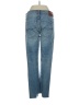 Zara Basic Hearts Blue Jeans Size 00 - photo 2