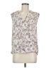 Chelsea28 100% Polyester Silver Sleeveless Blouse Size M - photo 1