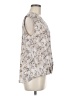 Chelsea28 100% Polyester Silver Sleeveless Blouse Size M - photo 4