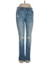 Flying Monkey Hearts Blue Jeans Size 27 waist - photo 1