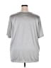 Blair 100% Polyester Metallic Silver Active T-Shirt Size 3XL - photo 2