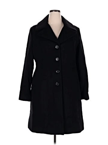 Anne Klein Wool Coat (view 1)