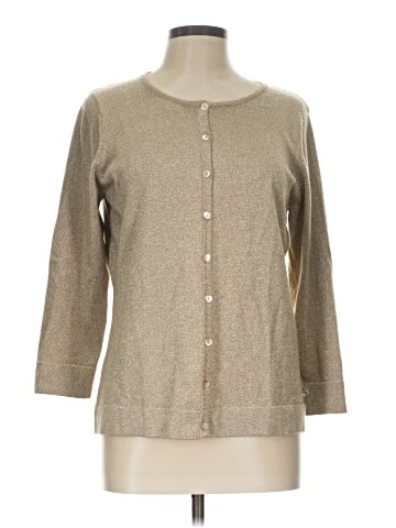 August Silk Cardigan (view 1)