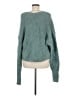 Free People 100% Nylon Teal Pullover Sweater Size M - photo 2