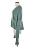 Free People 100% Nylon Teal Pullover Sweater Size M - photo 5