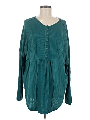 Free People Long Sleeve Blouse (view 1)