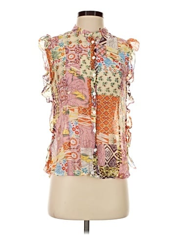 Rain Sleeveless Blouse (view 1)