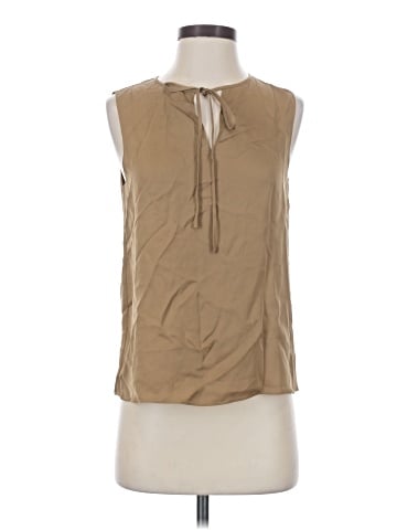 Theory Sleeveless Silk Top (view 1)