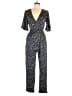 Outrageous Fortune 100% Polyester Stars Blue Jumpsuit Size L - photo 1