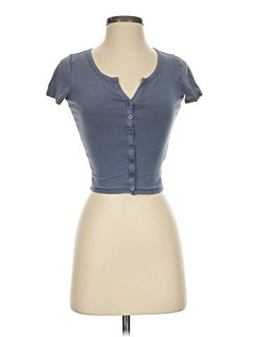 Hollister Short Sleeve Henley (view 1)