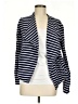 Caslon 100% Cotton Stripes Blue Blazer Size M - photo 1