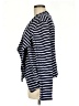 Caslon 100% Cotton Stripes Blue Blazer Size M - photo 5