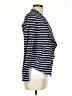 Caslon 100% Cotton Stripes Blue Blazer Size M - photo 4
