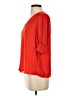 Maison d' Amelie 100% Polyester Red 3/4 Sleeve Top Size S - photo 5
