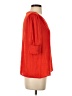 Maison d' Amelie 100% Polyester Red 3/4 Sleeve Top Size S - photo 4