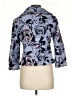 Odille Print Purple Blazer Size 6 - photo 2