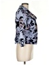 Odille Print Purple Blazer Size 6 - photo 4