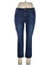 CAbi 100% Cotton Solid Blue Jeans Size 12 - photo 1