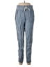Athleta 100% Linen Stripes Blue Linen Pants Size 6 (tall) - photo 1