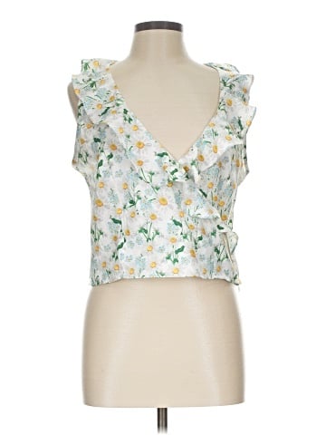 Unique Vintage Sleeveless Blouse (view 1)
