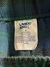 Lands' End 100% Polyester Plaid Blue Teal Casual Pants Size 10 - photo 3