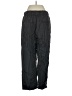 Vince. 100% Cupro Stripes Black Casual Pants Size S - photo 2