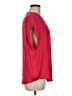 Maison d' Amelie 100% Polyester Red Short Sleeve Blouse Size M - photo 4