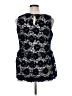 Adiva 100% Polyester Black Sleeveless Top Size XL - photo 2