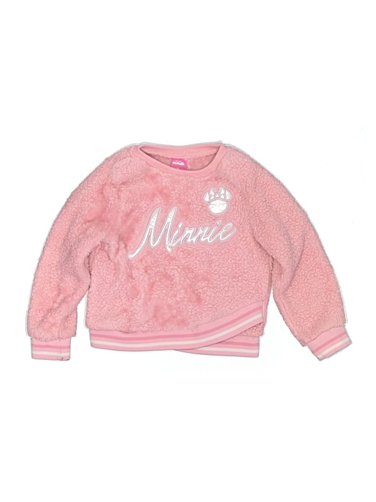 Pre-owned Disney Kids' Fleece Jacket In Pink
