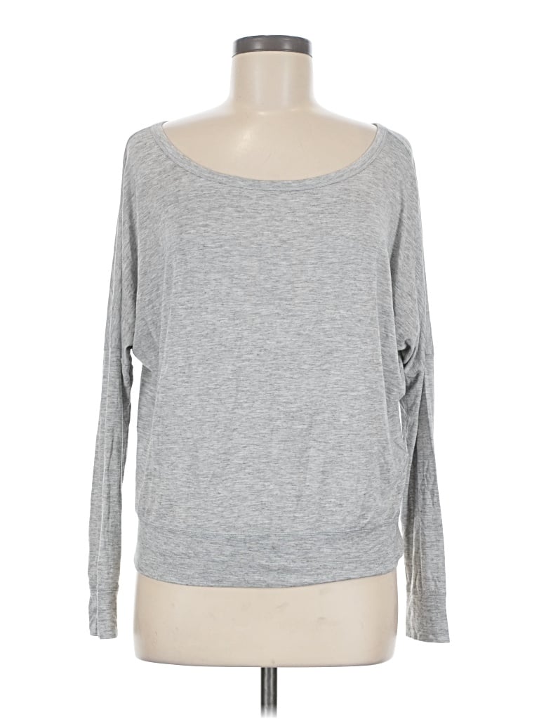 Pre-owned Lole Long Sleeve T-shirt In Gray