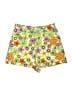Zara Floral Green Shorts Size XS - photo 1
